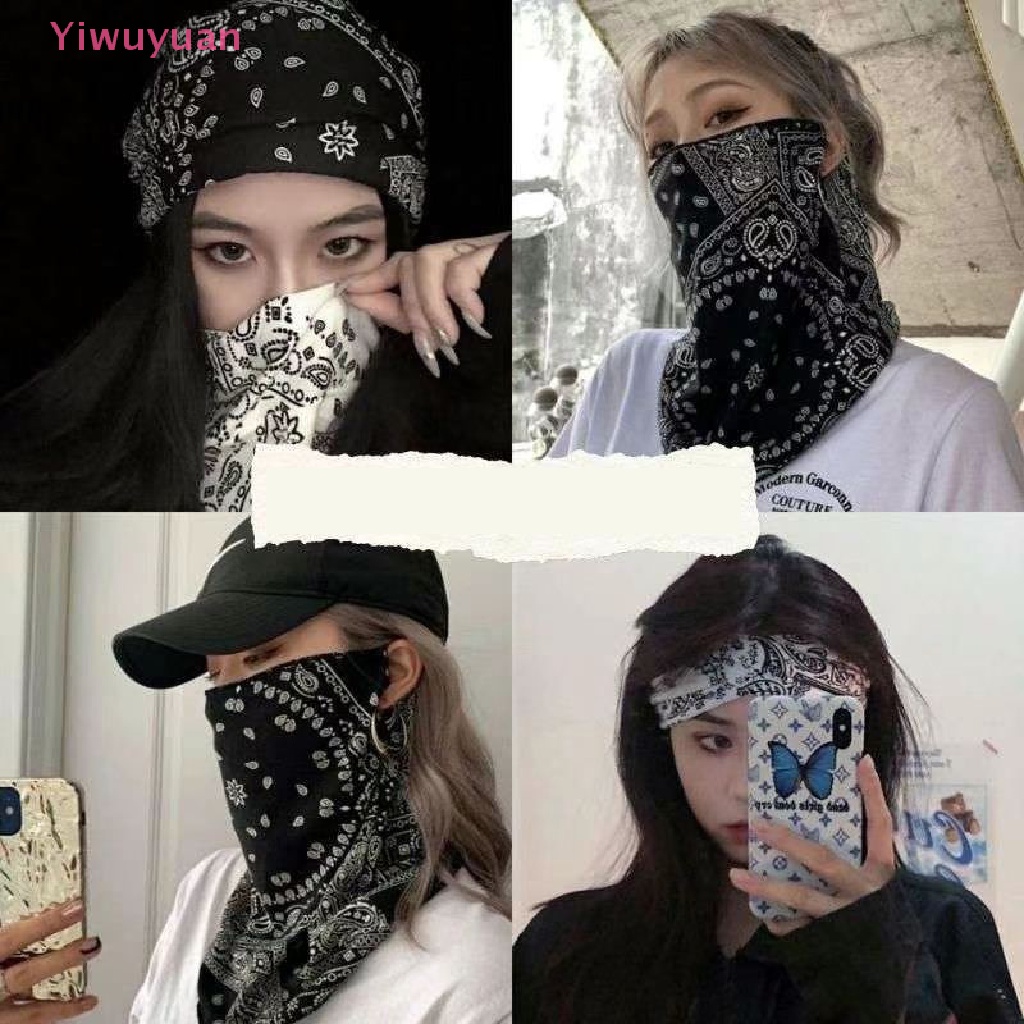 1 Khẩu Trang Yiwuyuan Chống Tia UV Thời Trang Mùa Hè Dành Cho Nam Và Nữ