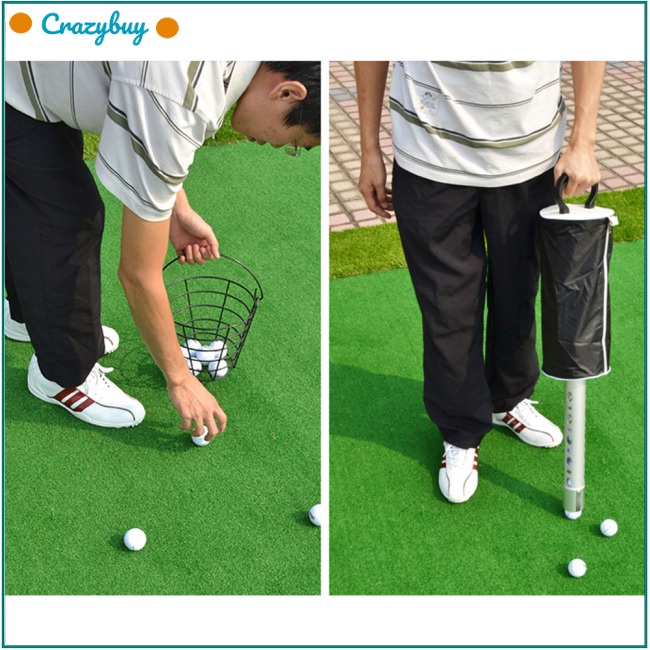 Dụng Cụ Nhặt Bóng Golf Chuyên Nghiệp Bằng Hợp Kim Nhôm Sức Chứa Lớn Tiện Lợi