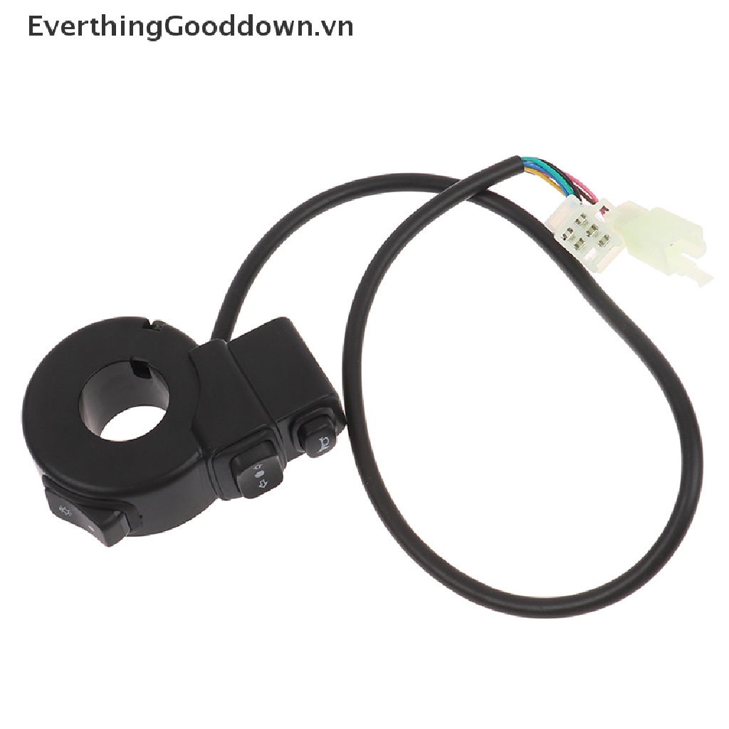 Công Tắc Còi 22mm 3 Trong 1 Cho Xe Máy / Xe Đạp Điện