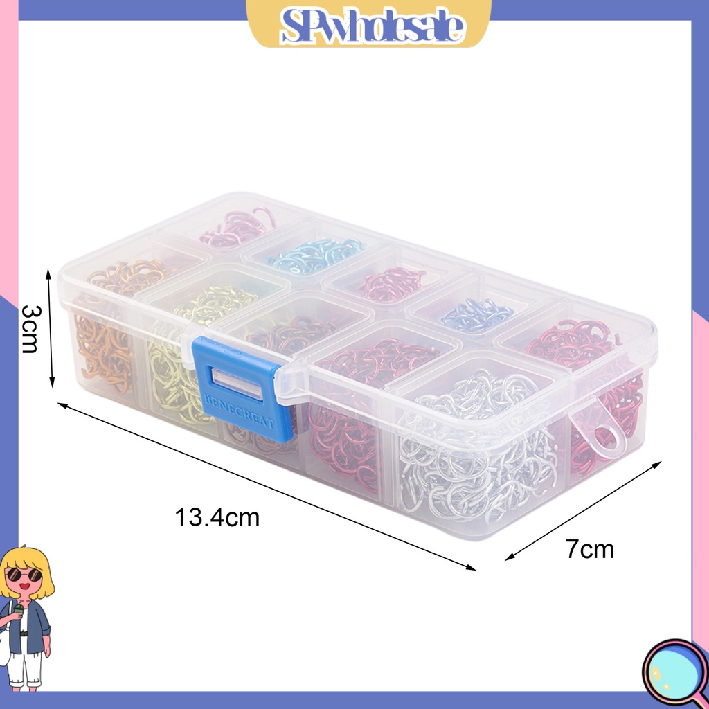 &lt;SPwholesale&gt; Set 5050 Vòng Nhôm Nhiều Màu Sắc Dùng Làm Vòng Cổ Choker