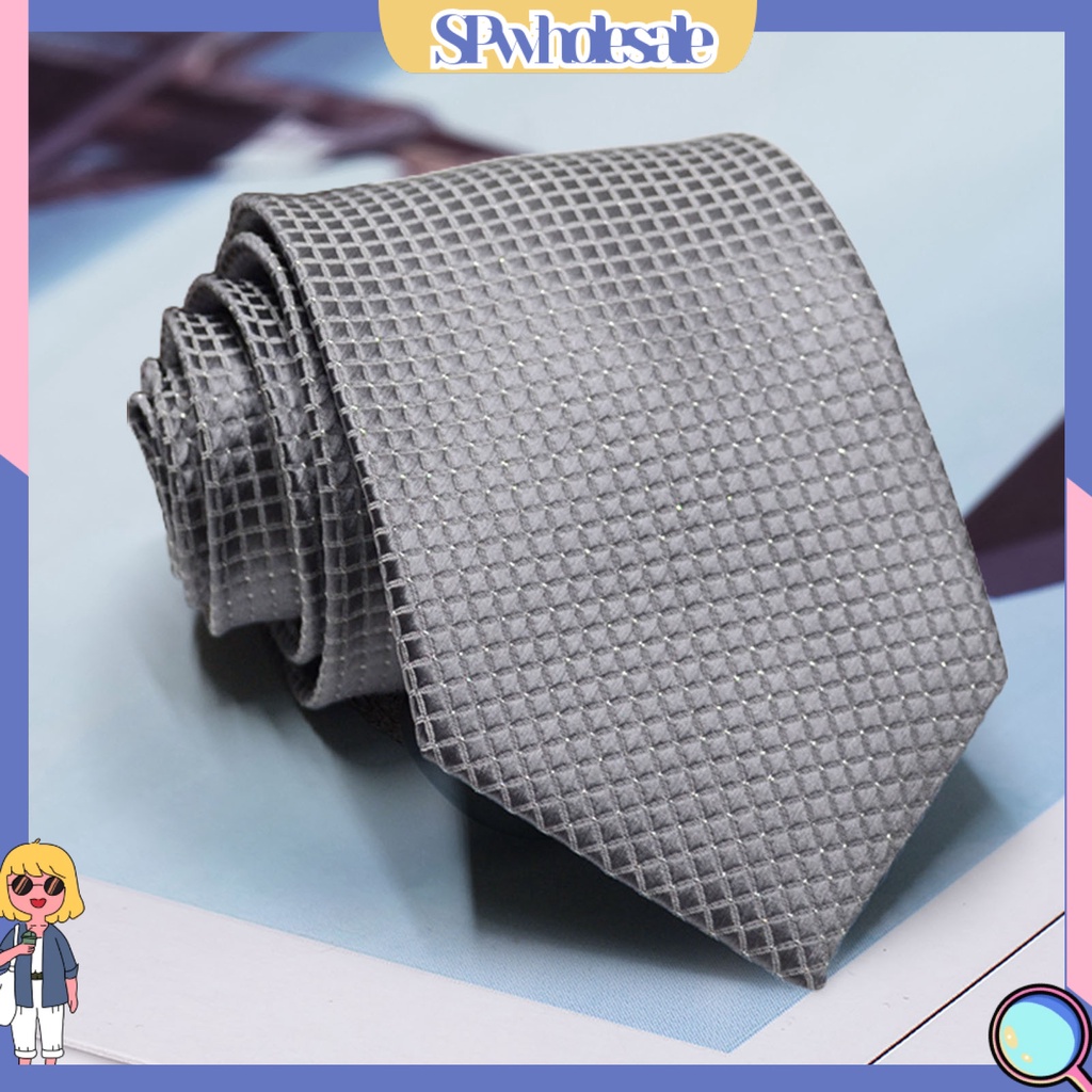 &lt;SPwholesale&gt; Cà Vạt Màu Trơn Nhẹ Thoải Mái Dễ Phối Đồ Cà Vạt Cho Nam