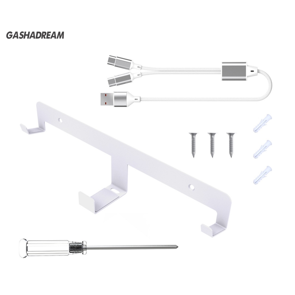 Giá Đỡ Tay Cầm Chơi Game Gắn Tường Tiết Kiệm Không Gian Có Dây Cáp Sạc Cho PS VR2