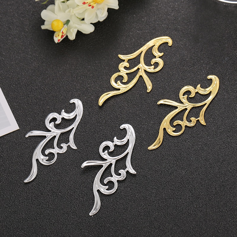 Chất liệu kẹp tóc tự làm, viền bóng, mây, sóng, mây, mây, mây, mây, mây lành, sắt, sắt dập nổi, tran