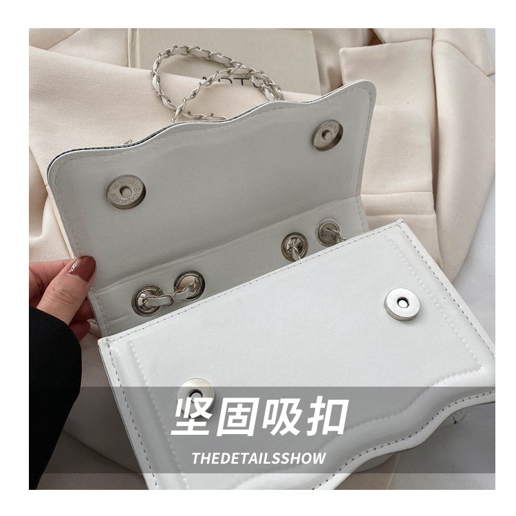 Túi Đeo Chéo Mini Hình Vuông Màu Trơn Đơn Giản Thời Trang 2023 Cho Nữ