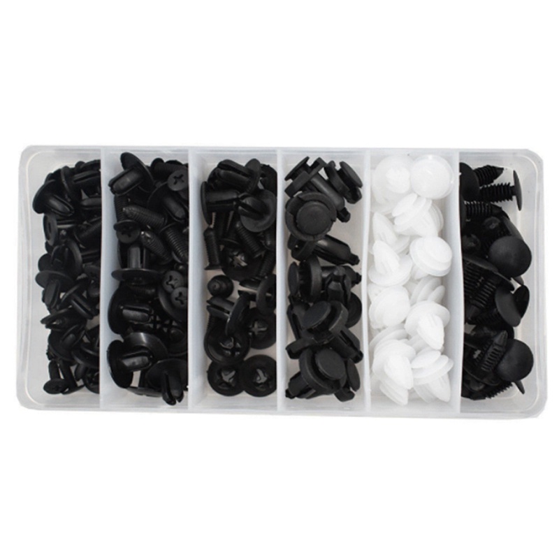 1 Bộ Đinh Tán Kẹp Gắn Tấm Chắn Xe Hơi Chất Lượng Cao