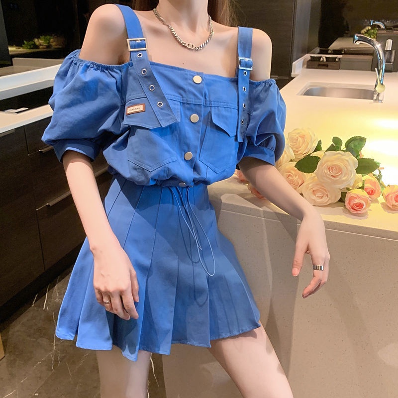 Set Áo Váy Đi Hộp Đêm Phong Cách Mới Cao Cấp Cho Nữ