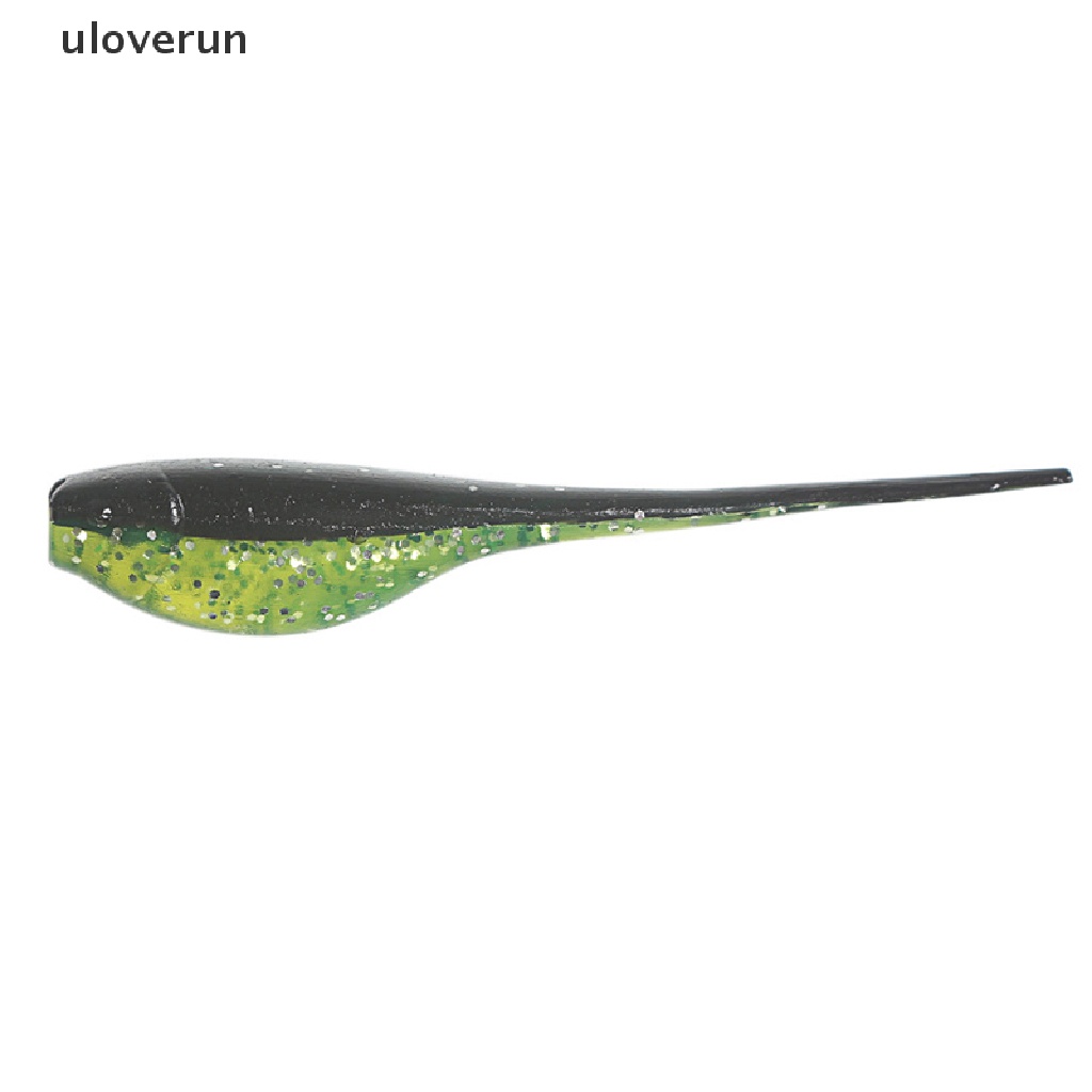 Set 10 Mồi Câu Cá Mini Mềm Mại 0.75g 5cm Tiện Dụng