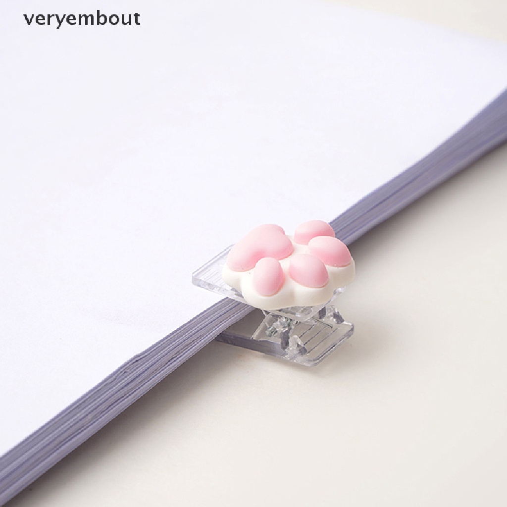 Kẹp Giấy / Sổ Tay Mini Bằng Acrylic Họa Tiết Hoạt Hình Dễ Thương Tiện Dụng Cho Học Sinh