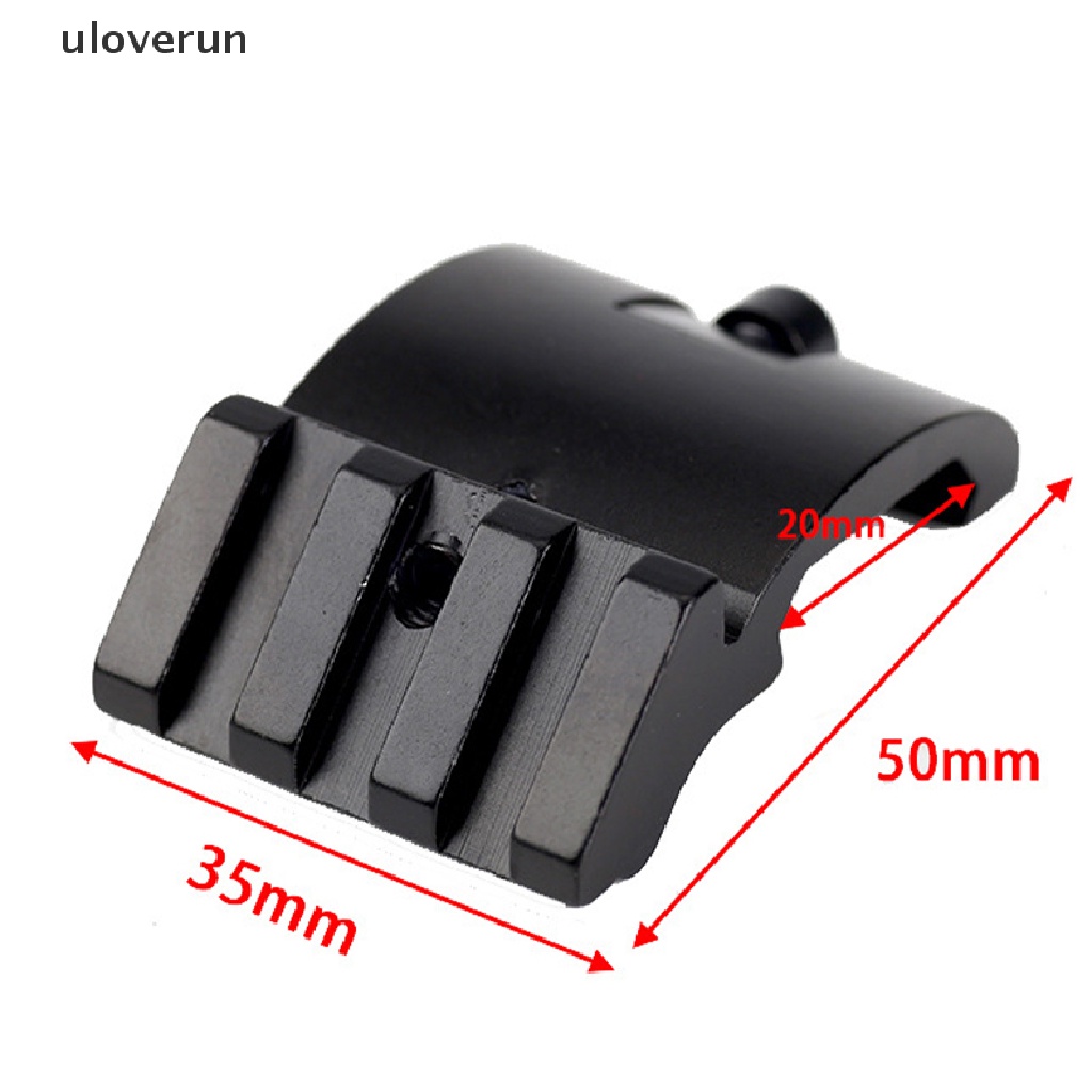 Kính Lúp Siêu Thấp 45 Độ 3 Khe Cắm 20mm Chuyên Dụng Cho Đèn Pin