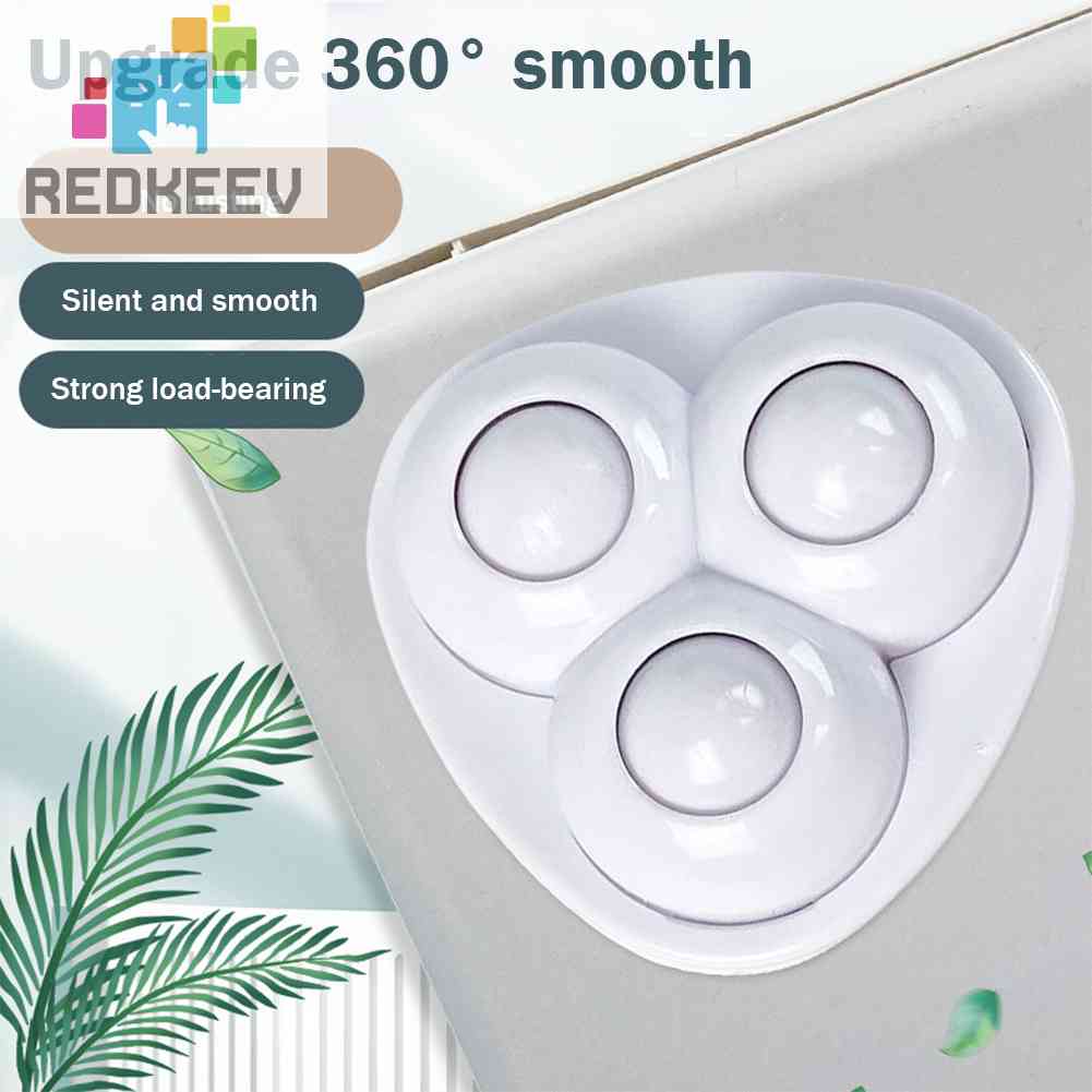 Set 4 Bánh Xe Tự Dính Không Gây Tiếng Ồn Cho Đồ Nội Thất