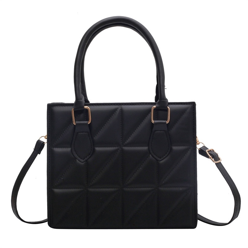 Túi Xách Đeo Vai Hình Vuông Cỡ Nhỏ Màu Trơn Kiểu Retro Thời Trang Mùa Xuân 2023 Cho Nữ