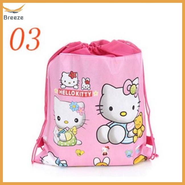 1 Túi Dây Rút Đựng Quà Giáng Sinh / Đám Cưới Hình Chuột Mickey Minnie Dễ Thương