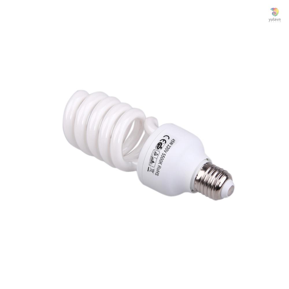 Bóng Đèn Led E27 220V 5500K 45W Hỗ Trợ Ánh Sáng Ban Ngày Dành Cho Studio Chụp Ảnh