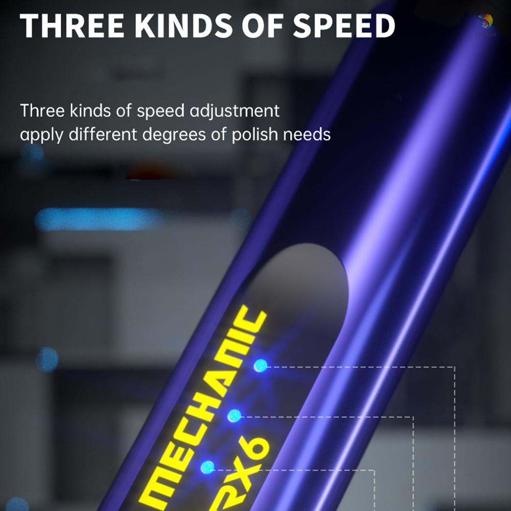 Máy Mài Đánh Bóng Điện Tử Cầm Tay IRX6 Tùy Chỉnh Tốc Độ Kèm Sạc Tiện Dụng