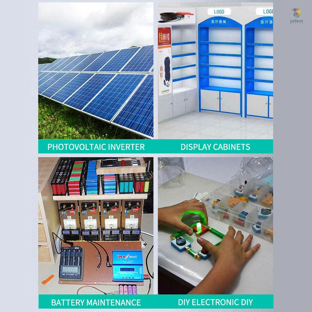 Đồng Hồ Đo Công Suất Pin 8-100V 12.0V 24V 36V 48V 60V 72V Lithium Polymer Chống Thấm Nước