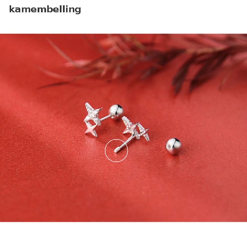 1 Đôi Khuyên Tai Hình Ngôi Sao Đính Đá Thời Trang Cho Nữ
