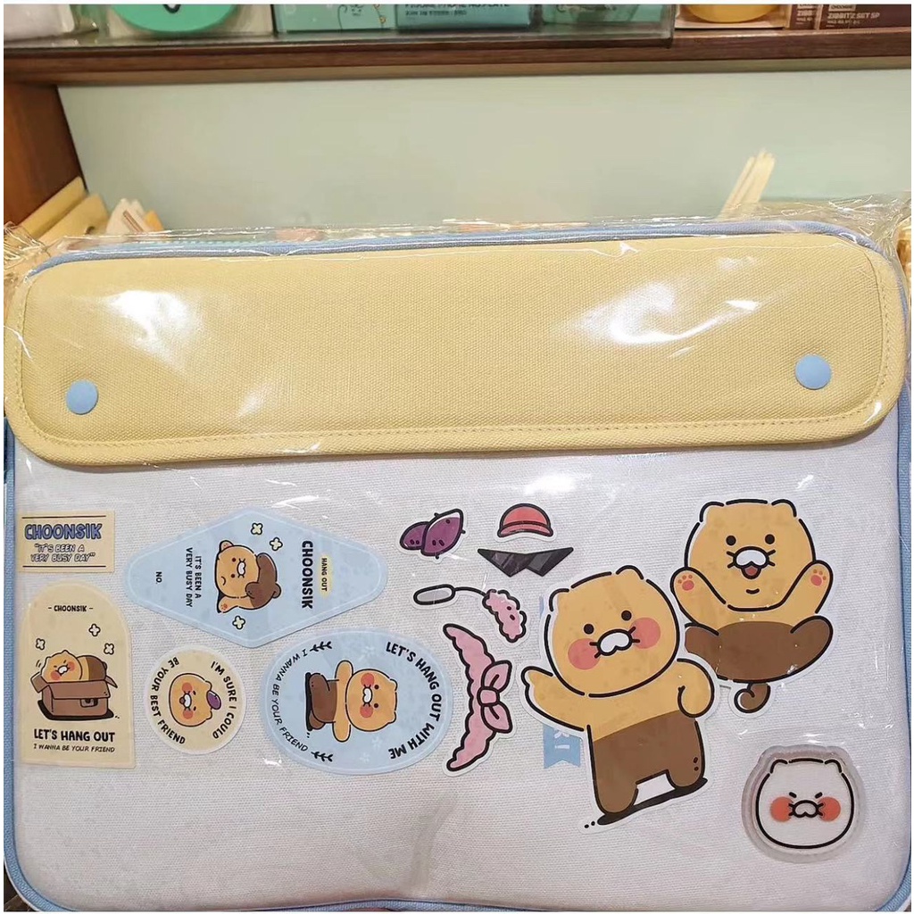 Túi Đựng Laptop 36.6cm / 43.3cm Trong Suốt Phong Cách Hàn Quốc