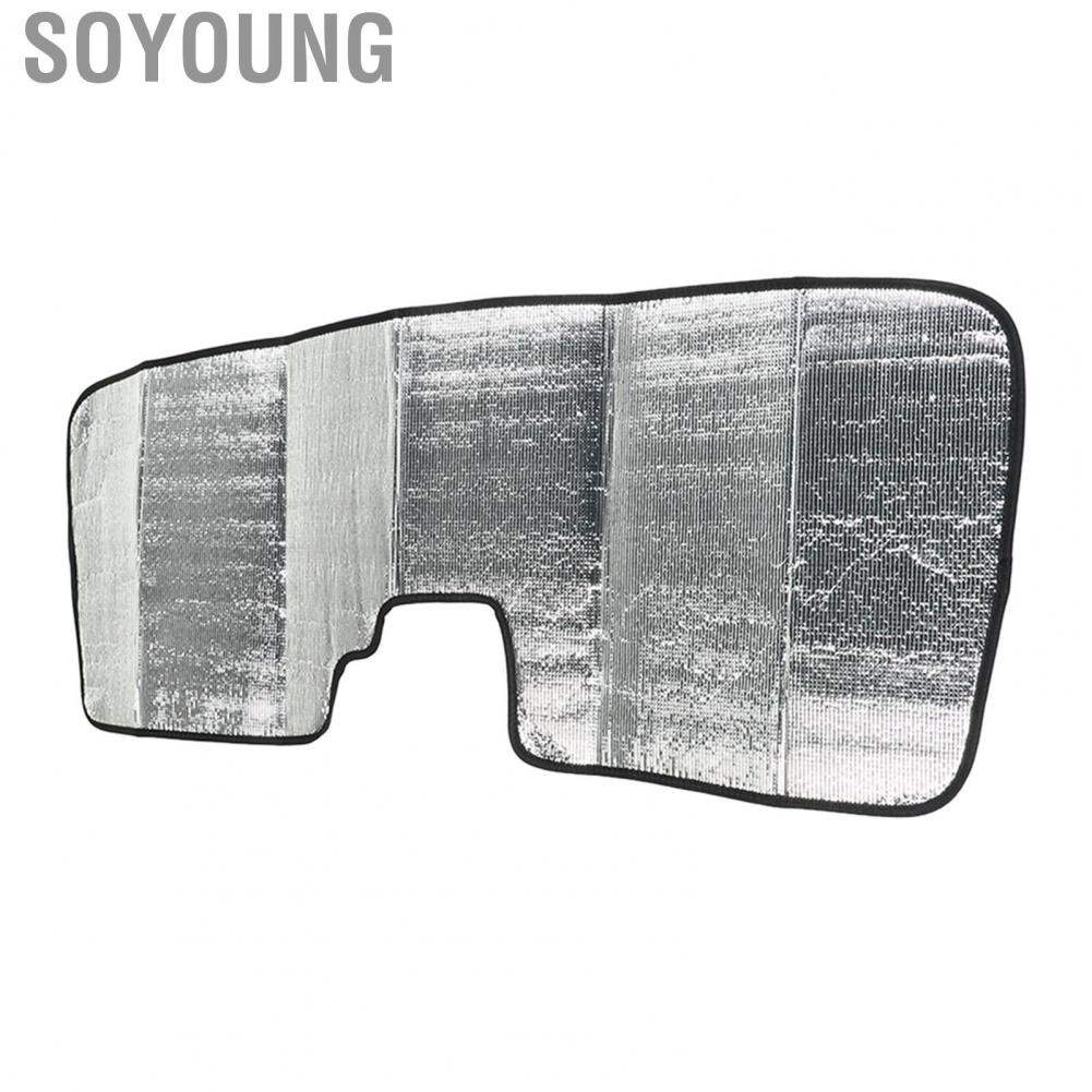 Soyoung Car Sun Shade  Long Service Life Heat Protection Space Saving Front Window Sunshade Cover for