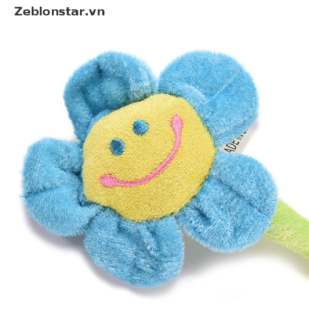 1 X Búp Bê Đồ Chơi Nhồi Bông Hình Hoa Hướng Dương Hoạt Hình Sáng Tạo