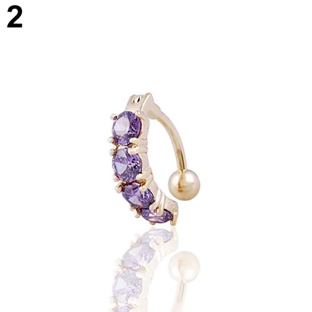 Khuyên RốN ĐíNh Đá ThờI Trang