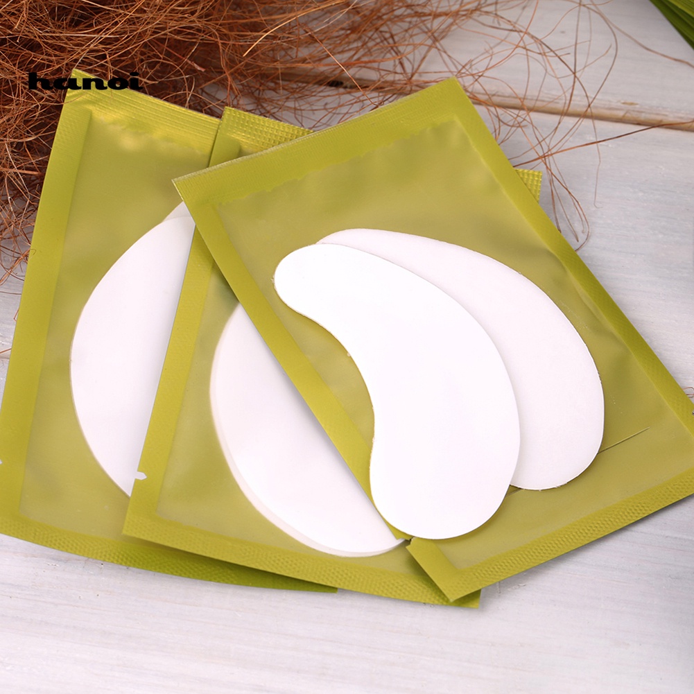 Set 50 Cặp Miếng Dán Dưới Mắt Hỗ Trợ Nối Mi Tiện Lợi