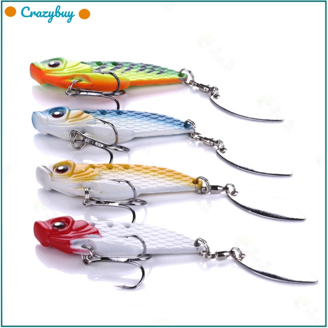 Cr Mồi Câu Cá Giả Bằng Kim Loại 21g 4 Màu Tùy Chọn