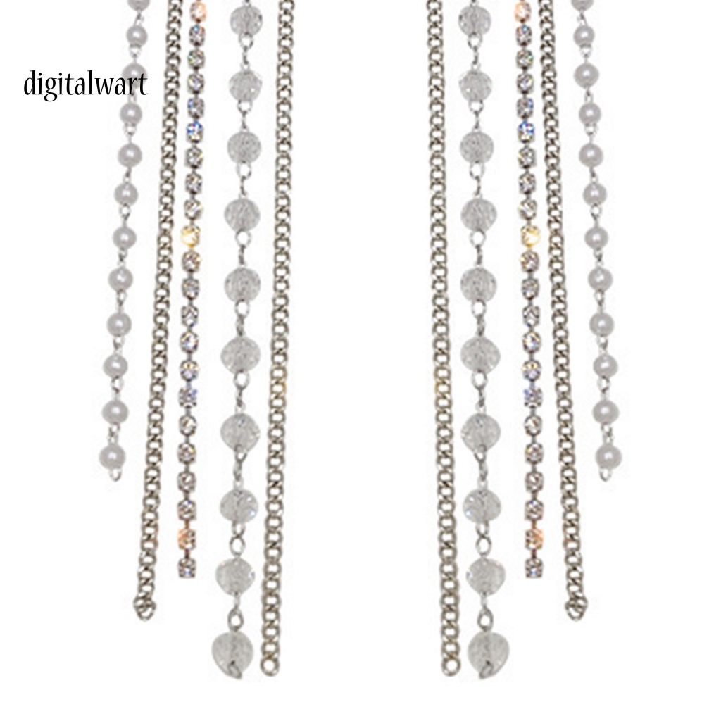 Kỹ Thuật Số| 1 Đôi Bông Tai Hình Bướm Có Đính Đá Lấp Lánh Dành Cho Nữ