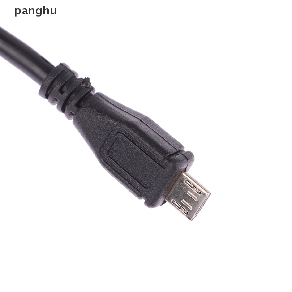 Bo Mạch Chủ 2.54mm 5Pin DuPont USB Sang Micro USB Mini Bằng Lá Nhôm + Cáp Lưới Dệt Cho Máy Tính