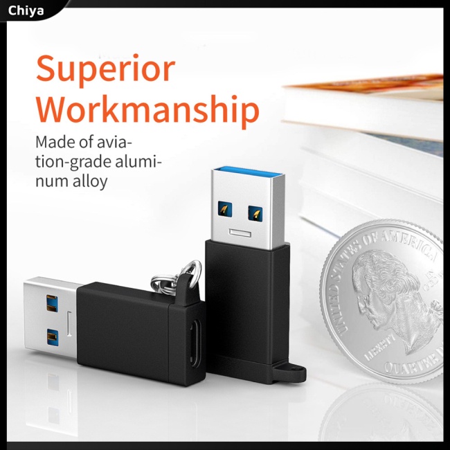 Cáp Chuyển Đổi Usb 3.0 Sang Type-c 10gb Hai Mặt Tốc Độ Cao Cho Laptop