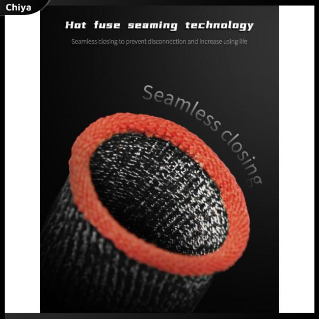 1 Đôi Găng Tay Sợi Bạc Đeo Ngón Tay Chống Mồ Hôi Thoáng Khí Dùng Chơi Game Điện Thoại