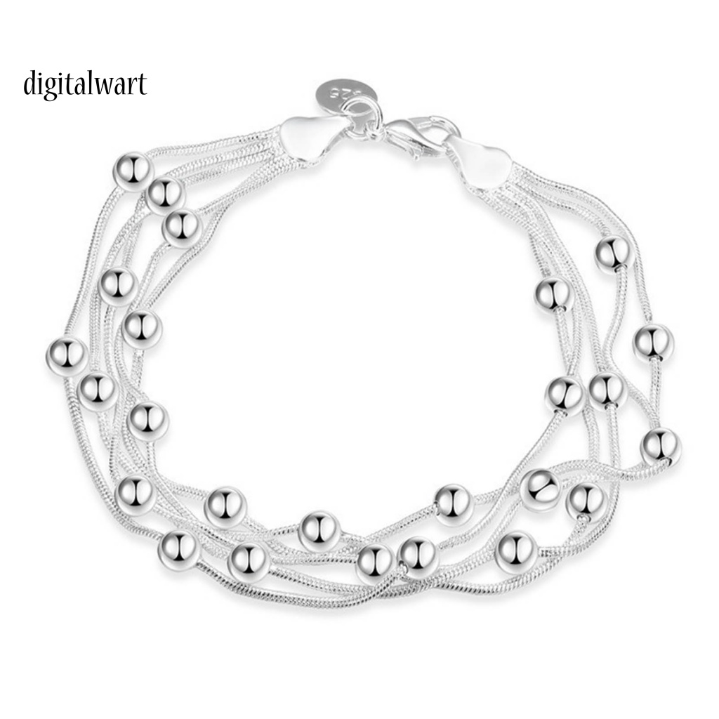 Kỹ Thuật Số| Bộ Vòng Tay / Vòng cổ 5 Hàng Bằng Đồng Tinh Xảo Quyến Rũ Cho Nữ