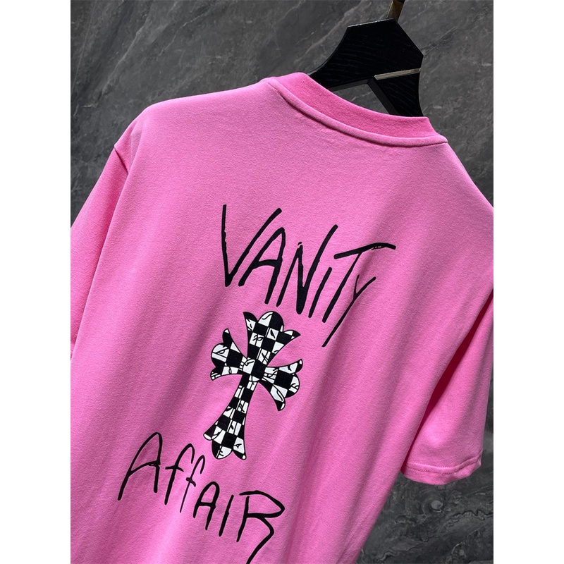 Chro88me8- Gork Áo Thun Tay Ngắn Vải Mattyboyyweetr Graffiti Chéo Thân Thiện Với Môi Trường