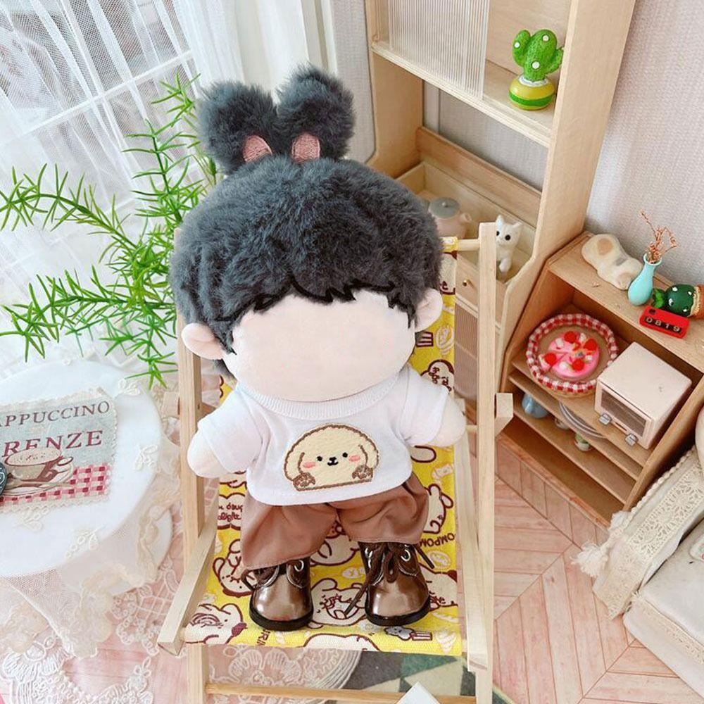 RAINBOW Bộ Quần Áo Búp Bê Nhồi Bông Đáng Yêu 20CM