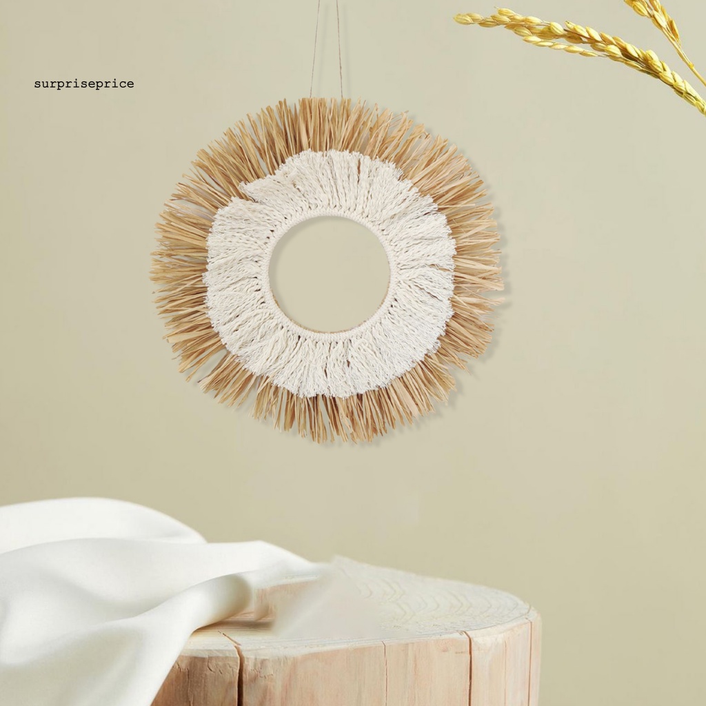 Phụ Kiện Treo Trang Trí Bằng Gỗ Phối Tua Rua Độc Đáo Cho SPA