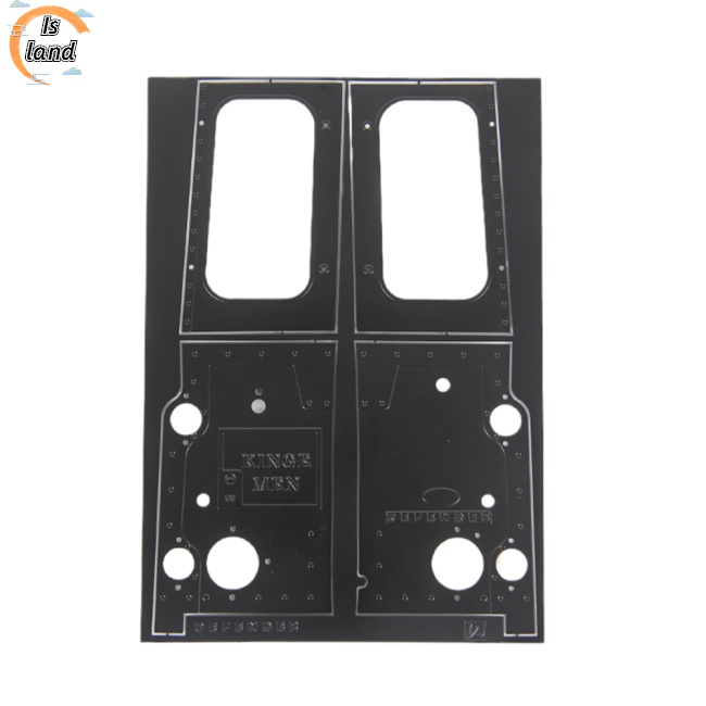 Tấm Kim Loại Inox Chống Trầy Trang Trí Đuôi Xe Hơi Trx4 Land Rover Defender