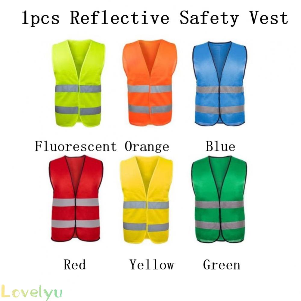 ⭐2023 ⭐High Visibility Vest High Reflective Safety Visibility Waistcoat Yellow