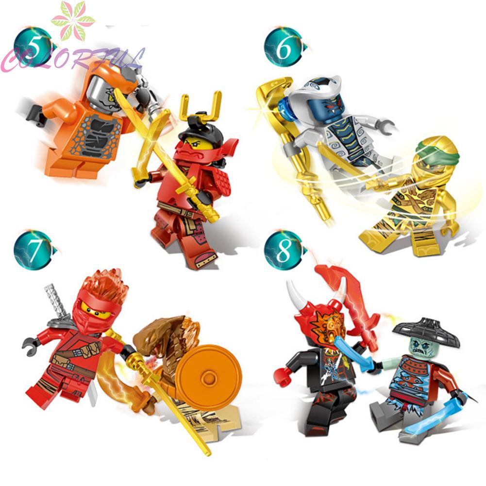 Hàng Mới Về Mô Hình Nhân Vật Ninjago 24 Mảnh