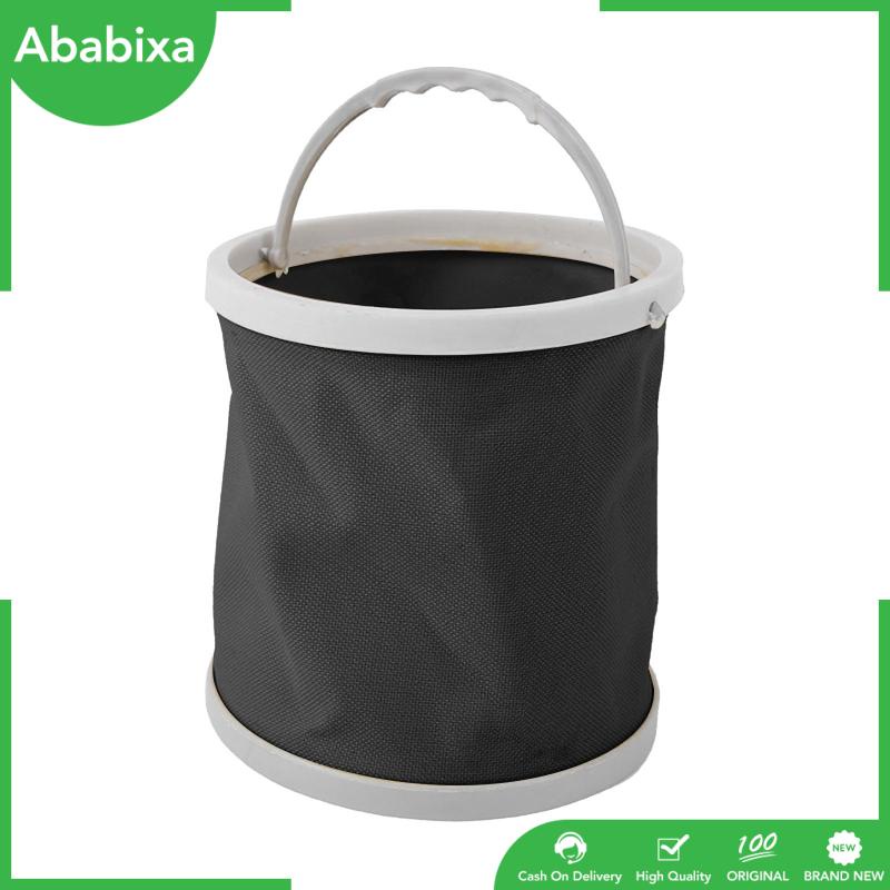 [Ababixa] Xô Canvas Đựng Nước Vẽ Tranh Gấp Gọn Tiết Kiệm Không Gian Dùng Khi Đi Du Lịch Ngoài Trời