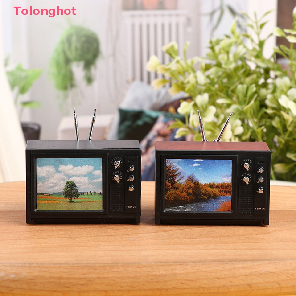 Mô Hình TV Tỉ Lệ 1: 12 Dùng Trang Trí Nhà Búp Bê