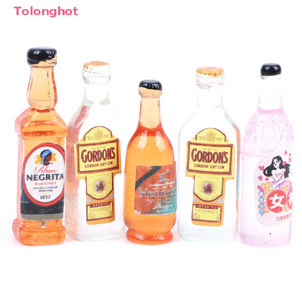 Set 10 Ly Rượu Mini Tỉ Lệ 1: 12 Trang Trí Nhà Búp Bê