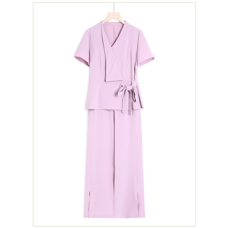 Áo Chiffon Tay Ngắn Phong Cách Phương Tây Thời Trang Mùa Hè Cho Phụ Nữ Trung Niên