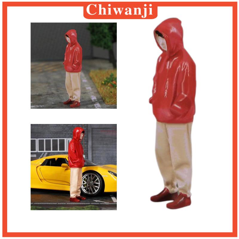 [Chiwanji] Mô Hình Búp Bê Mặc Quần Áo Đỏ Tỉ Lệ 1 / 24