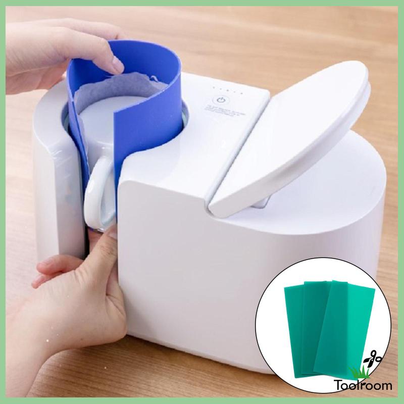 Set 3 Cốc Silicone Tráng Men Hình Nón Tiện Dụng