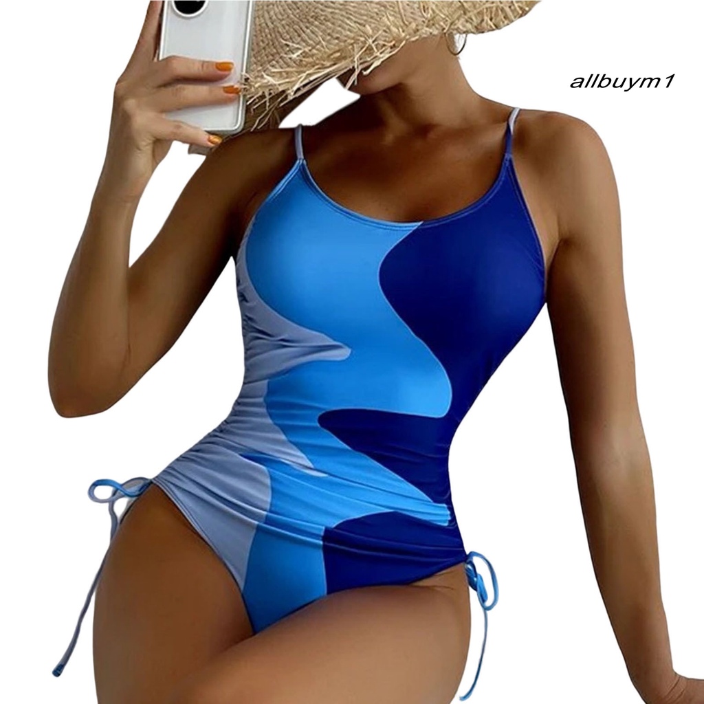 Bộ Đồ Bơi Một Mảnh Không Gọng Ôm Dáng Có Miếng Đệm Nâng Ngực Màu Trơn Cho Nữ