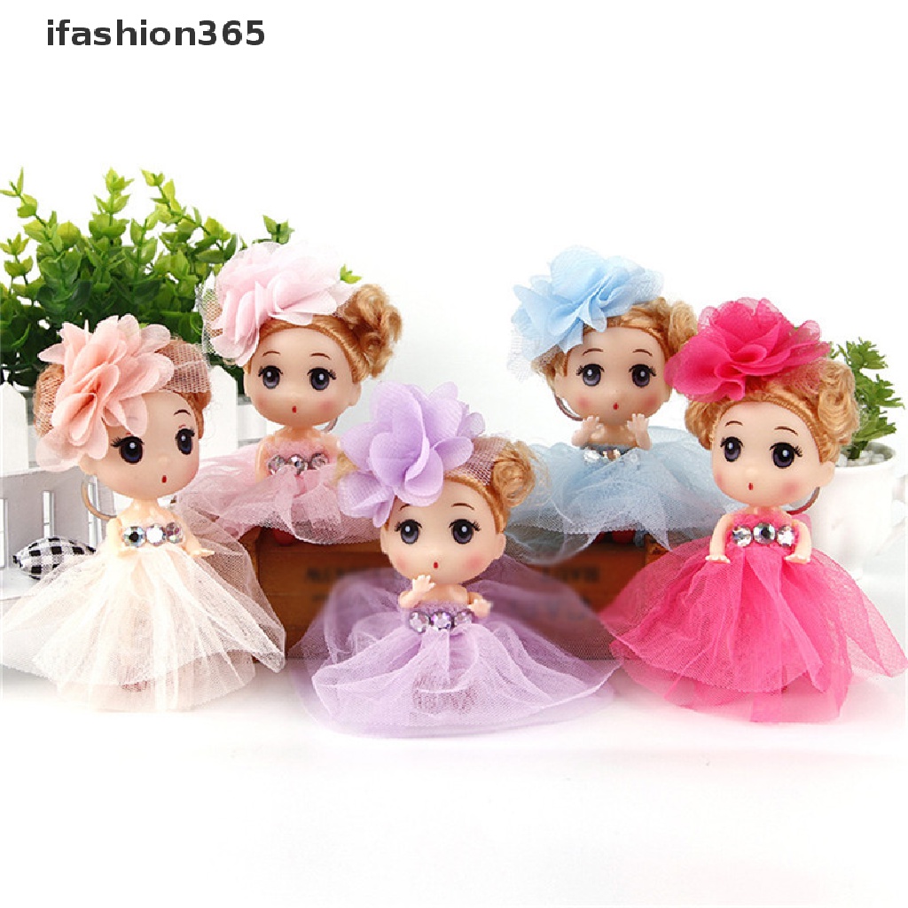 Búp Bê Mini Có Móc Khóa Kích Thước 12cm ifashion365