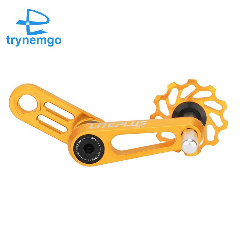 Phụ Kiện Dẫn Hướng Dây Xích Xe Đạp Bằng Hợp Kim Nhôm Màu Đỏ