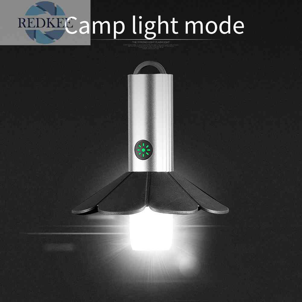 Đèn Pin Cắm Trại Mini Có Chân Tripod Tiện Lợi