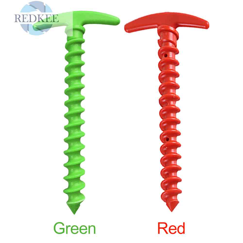 Set 10 Cọc Vít Nhựa Cắm Lều Trại Tiện Lợi