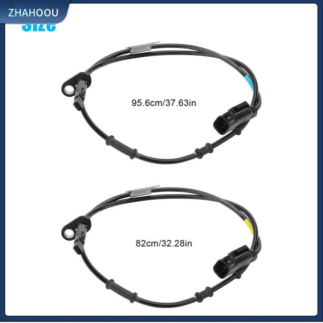 ☃Phụ Kiện Trang Trí Nhà Cửa Độc Đáo Sáng Tạo☃ Bộ 2 Cảm Biến Tốc Độ Bánh Xe Trái / Phải Bằng Abs Chất Lượng Cao 20811371 20811372 Phụ Tùng Thay Thế Tương Thích Cho Gm 22010-2017