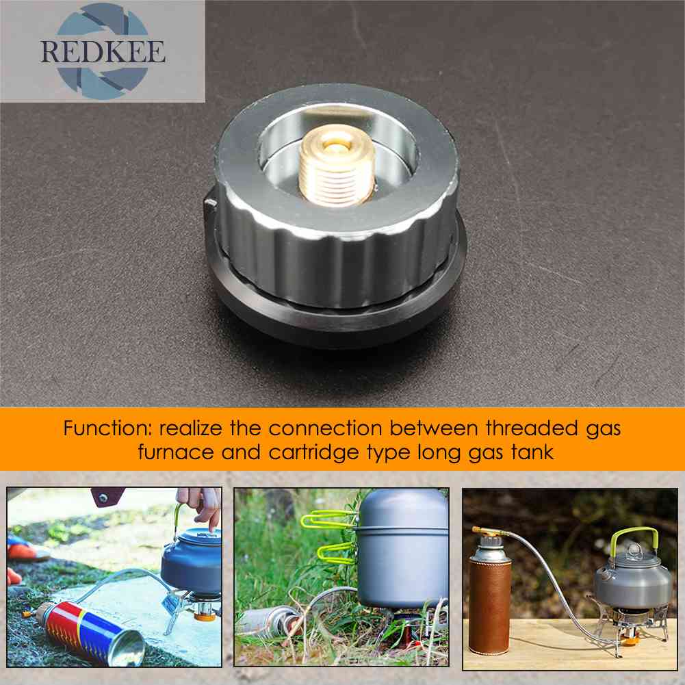 Đầu Chuyển Đổi Bếp Ga Bằng Hợp Kim Nhôm Tiện Dụng Khi Đi Cắm Trại